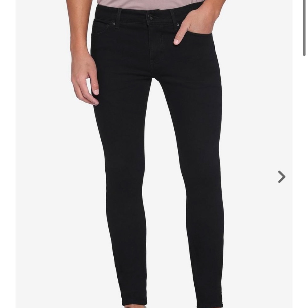 HT Denim stinger black skinny jeans